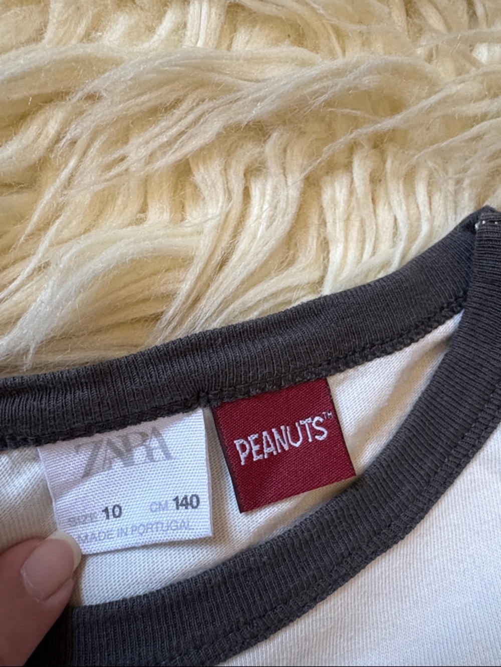 Zara kids girls Peanuts tee - Picture 4 of 5